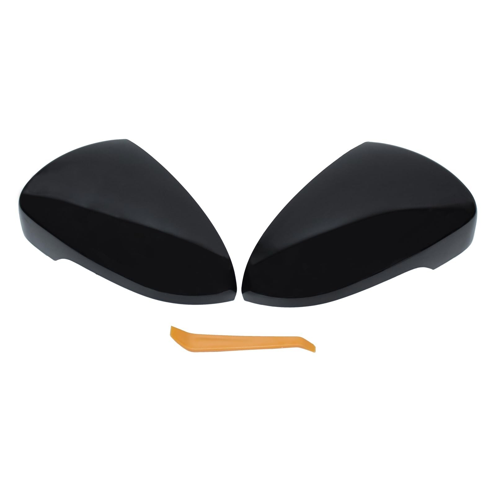 ApplianPar Driver and Passenger Side Mirror Cover Black for Hyundai Tucson 20...
