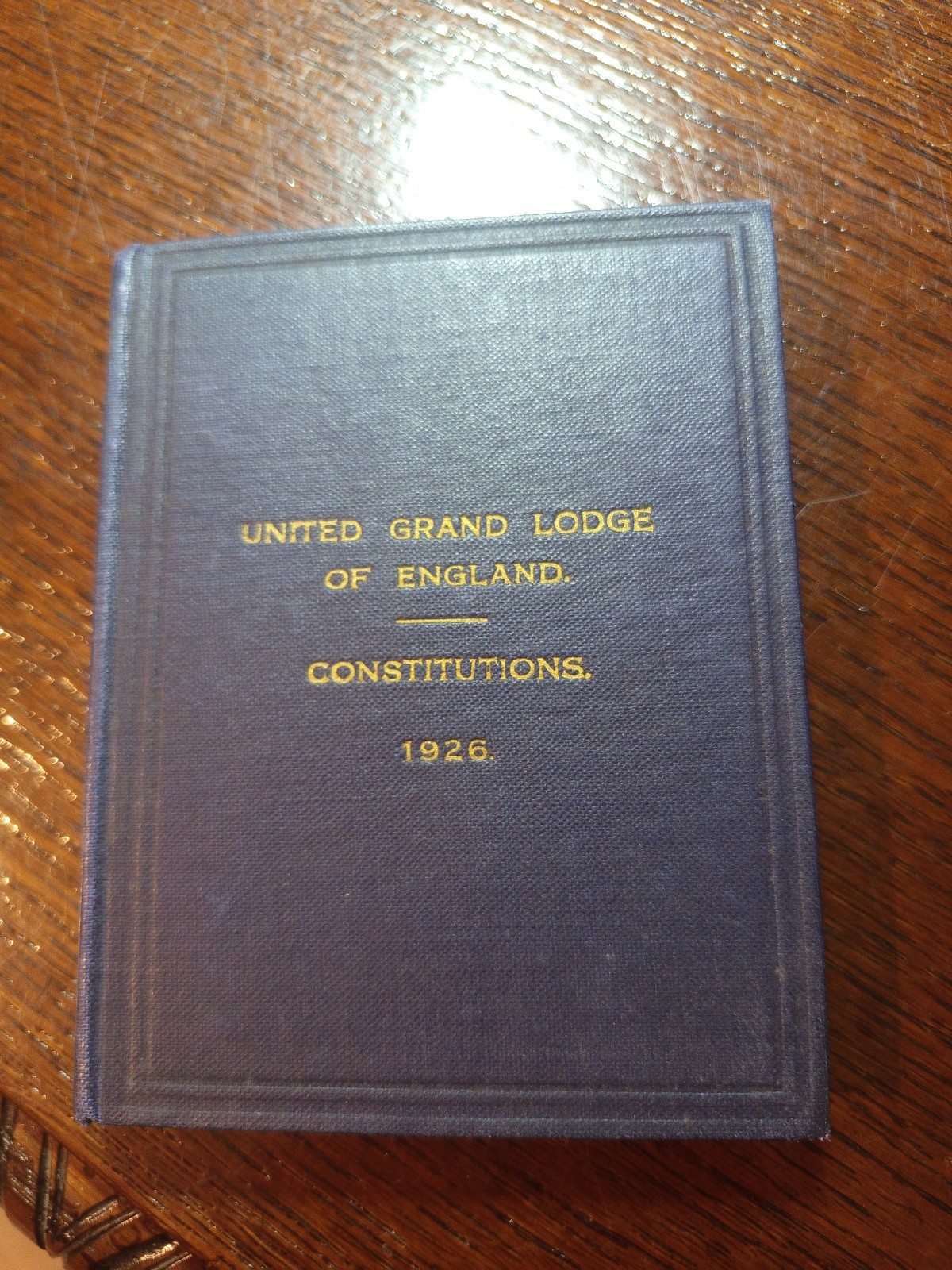 1926 United Grand Lodge of England Constitutions  Freemasonry masonic/636