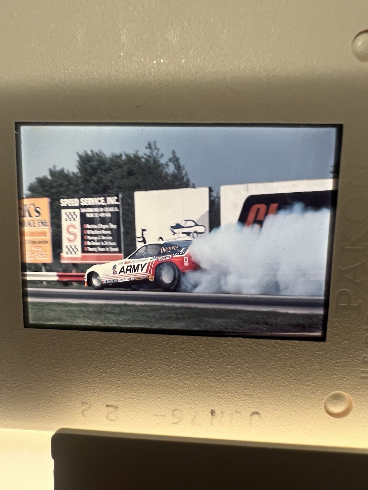 NHRA Drag Racing 35 MM Slide 1972