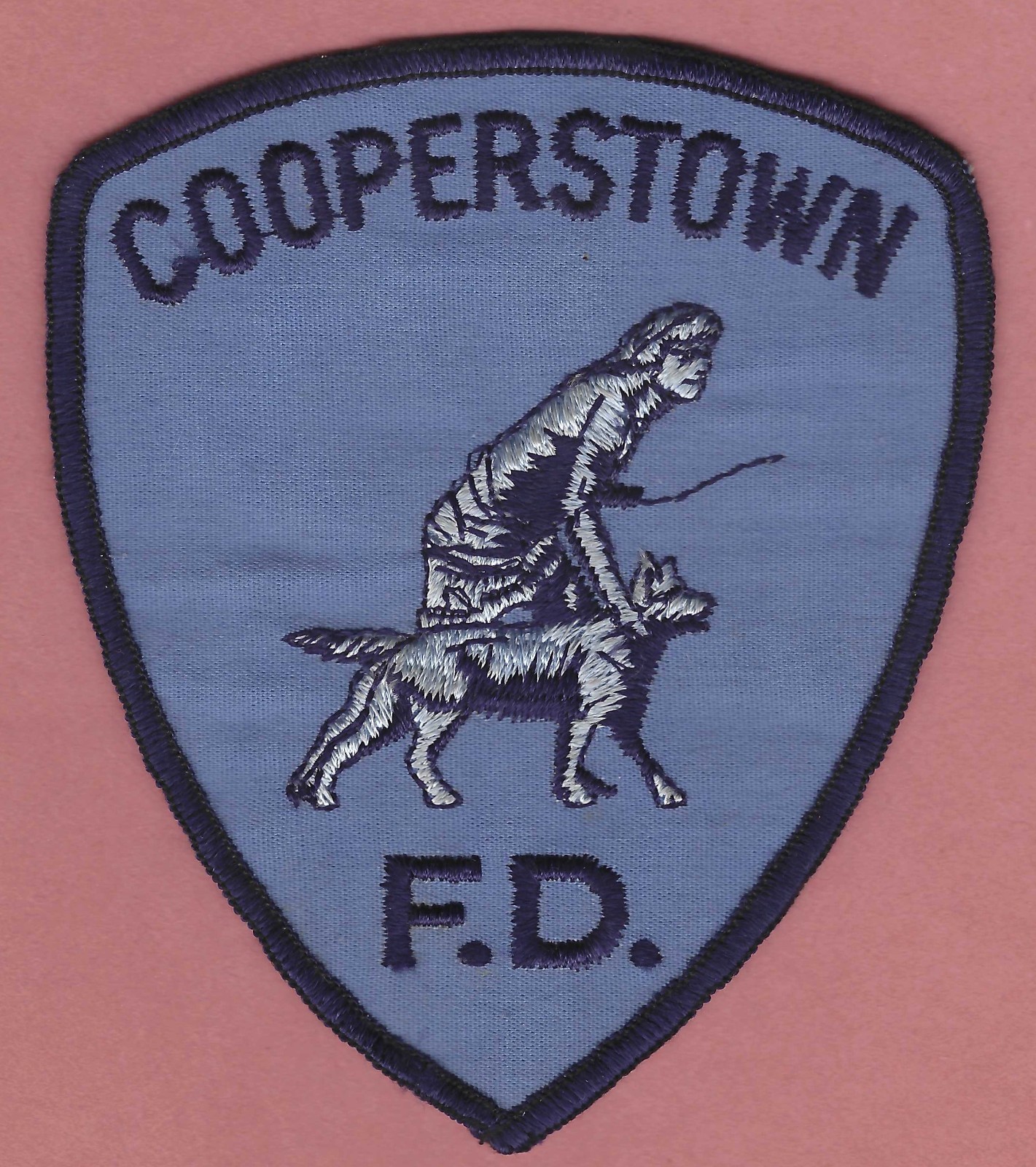 COOPERSTOWN NEW YORK FIRE RESCUE PATCH