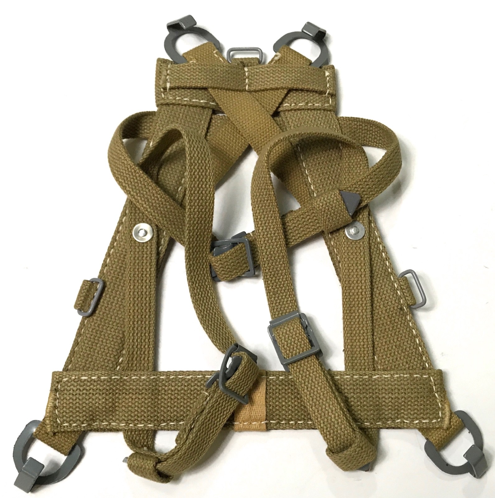 WWII GERMAN M1931 M31 TROPICAL ALL CANVAS EQUIPMENT PACK A-FRAME