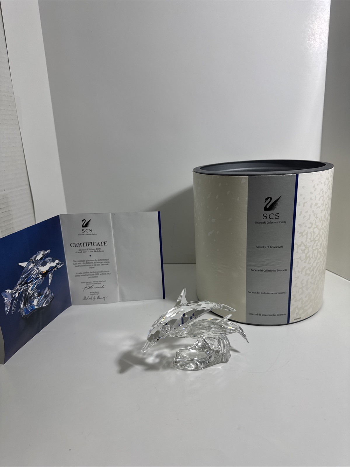 Swarovski Crystal “Lead Me - The Dolphins