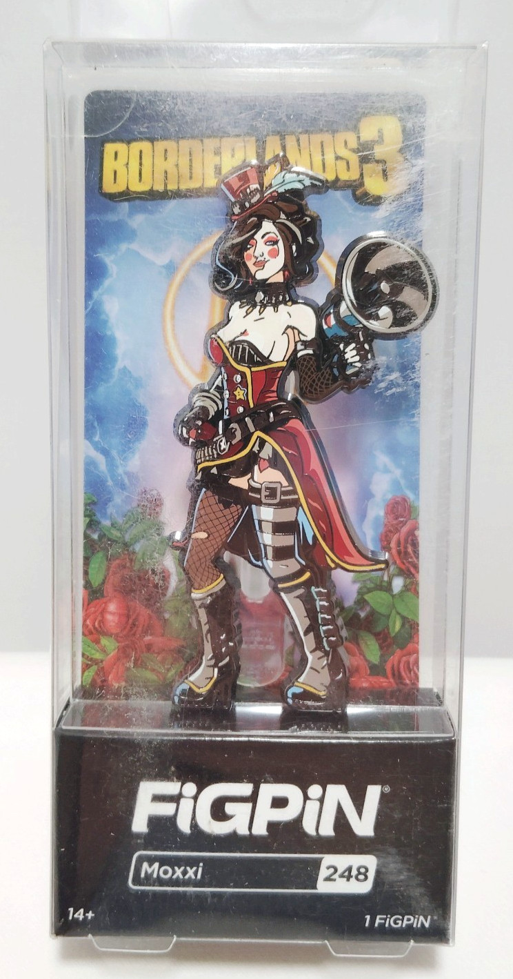 FiGPiN Mad Moxxi Borderlands 3 Hard Enamel Collectible Figure Pin #248 NIB New