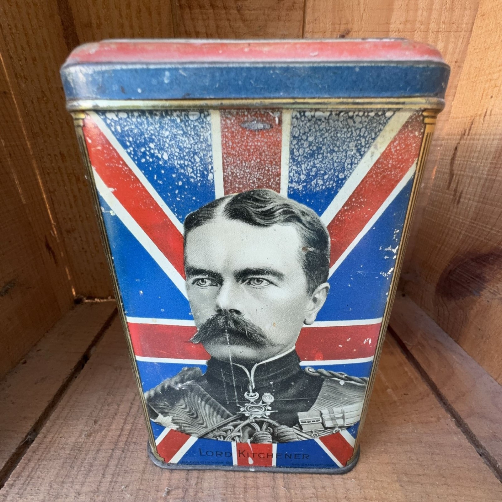 1900 Antique Boer War British Generals Tin Lord Kitchener Roberts French Buller