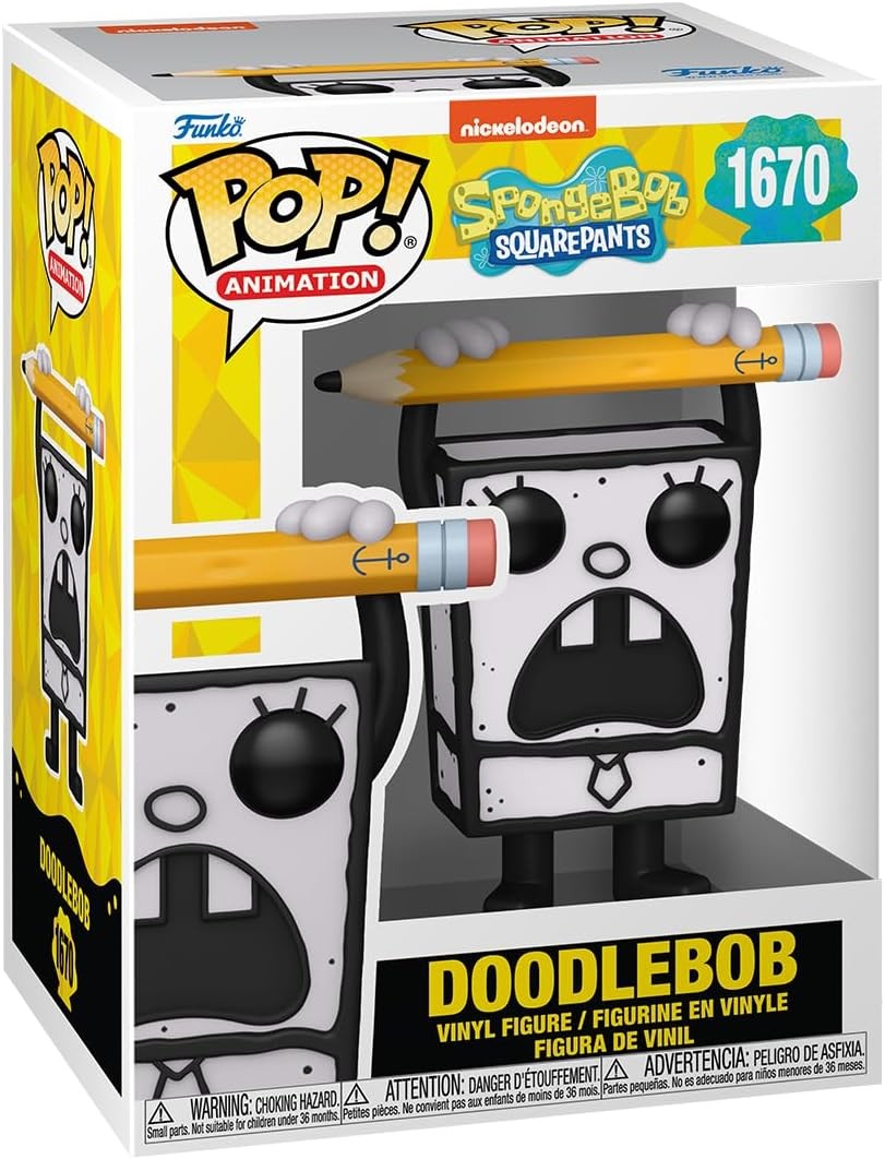 SPONGEBOB - DOODLEBOB - FUNKO POP - *DAMAGED BOX* 75733