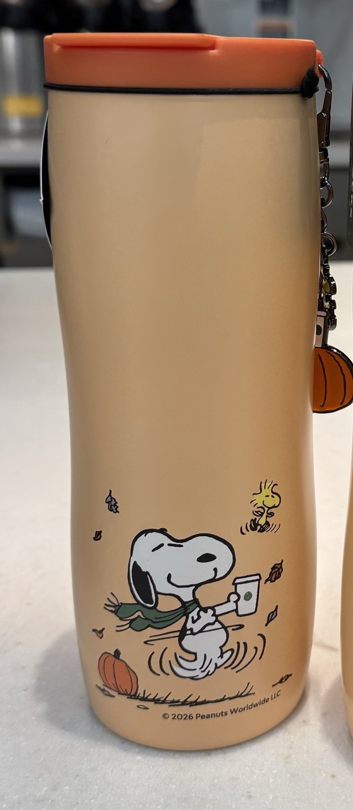 Starbucks Snoopy Stainless Steel Insulated Mug Fall 2026 Edition In Hand