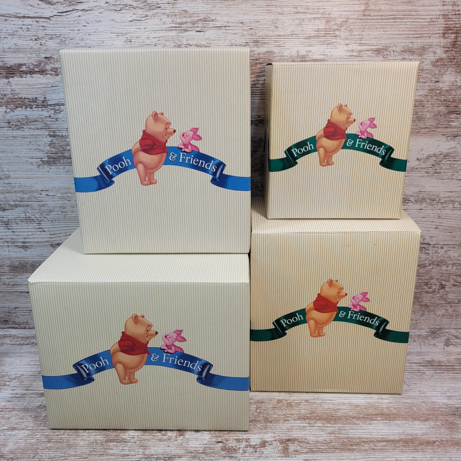 Pooh & Friends Ceramic Figurine Collectables Original Boxes Lot Of 4 VTG Pooh & Friends Ceramic Figurine Collectables Original Boxes Lot Of 4 VTG