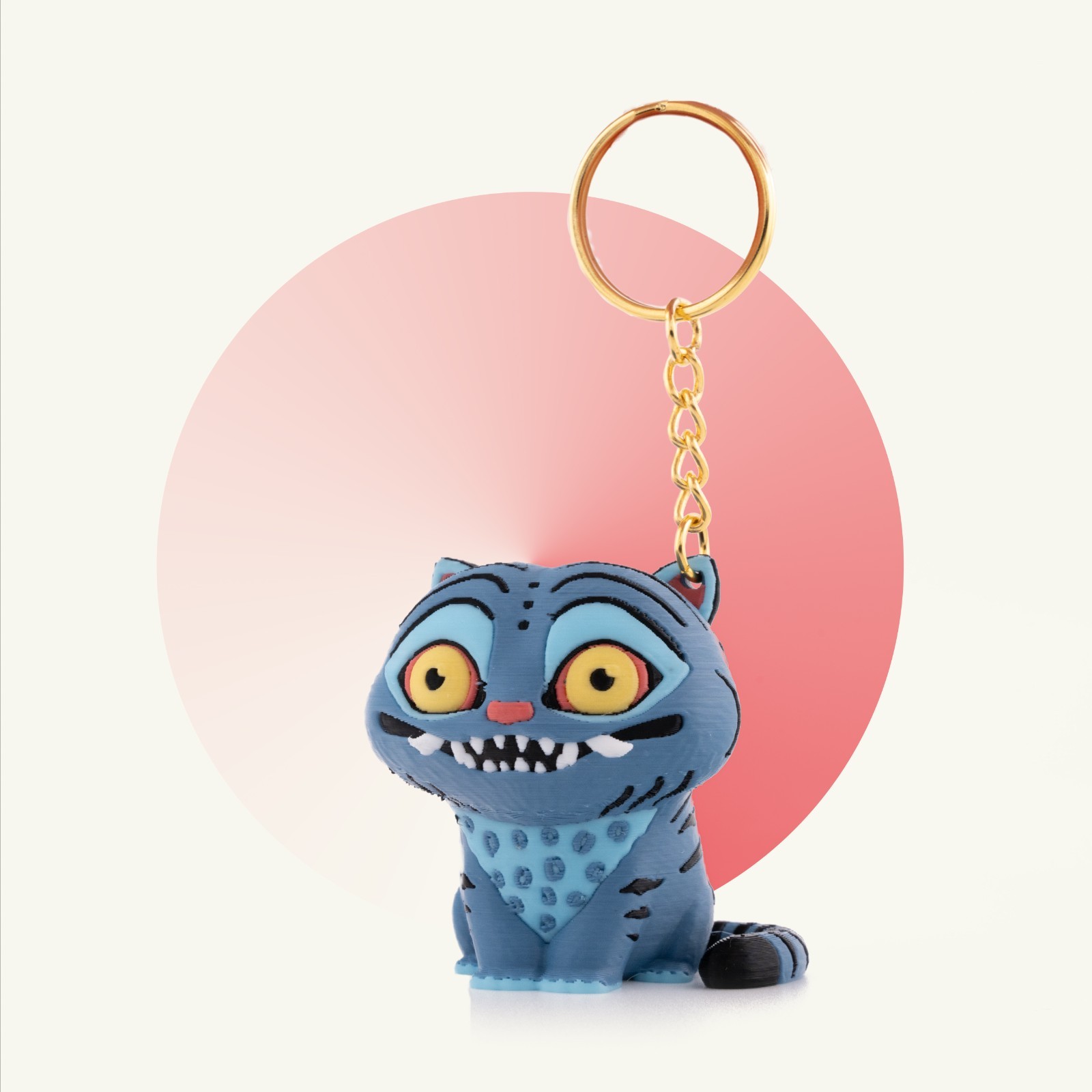 Kpop Demon Hunter Derpy Tiger Keychain Movie Gift Accessories Kpop Demon Hunter Derpy Tiger Keychain Movie Gift Accessories
