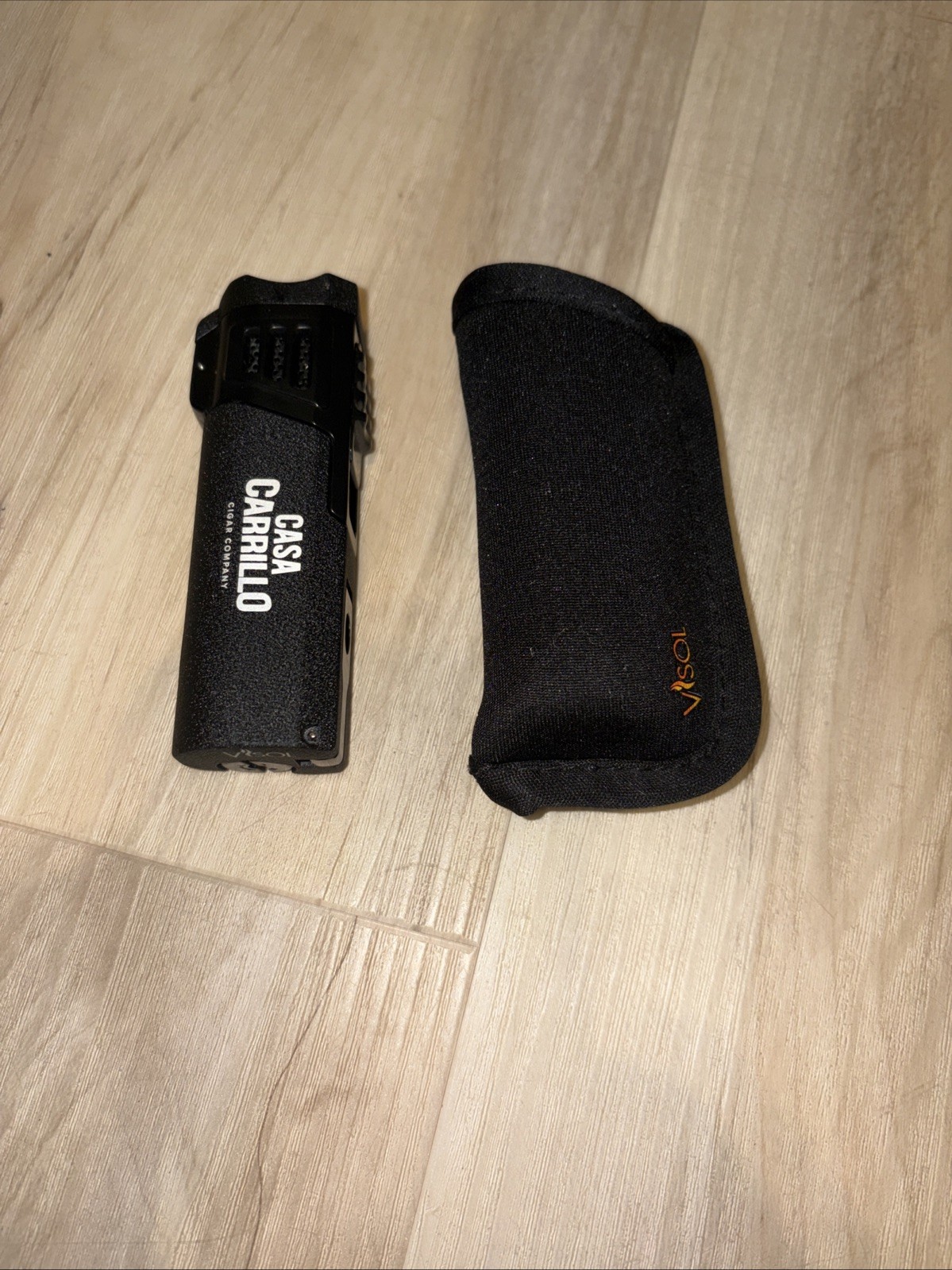 Vsol Casa Carrillo Cigar Lighter With Case Vsol Casa Carrillo Cigar Lighter With Case