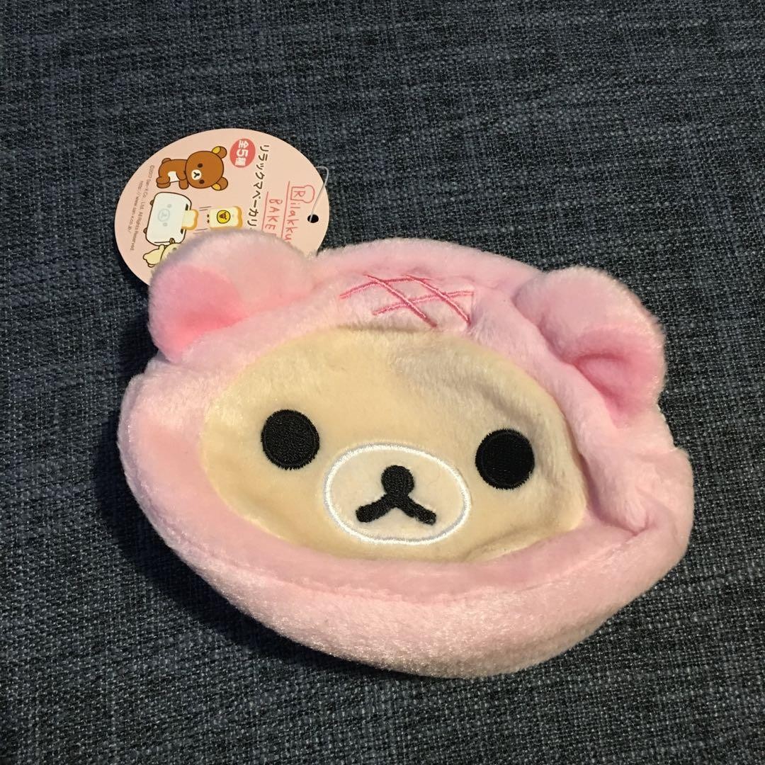 Rilakkuma Bakery Bread Pouch Korilakkuma Strawberry San-X