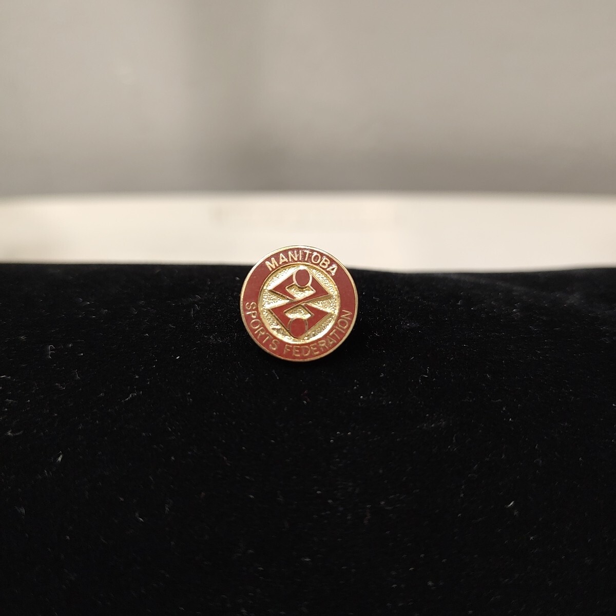 Vintage Manitoba Sports Federation Canada Pin Enamel Travel Souvenir Hat Lapel Vintage Manitoba Sports Federation Canada Pin Enamel Travel Souvenir Hat Lapel
