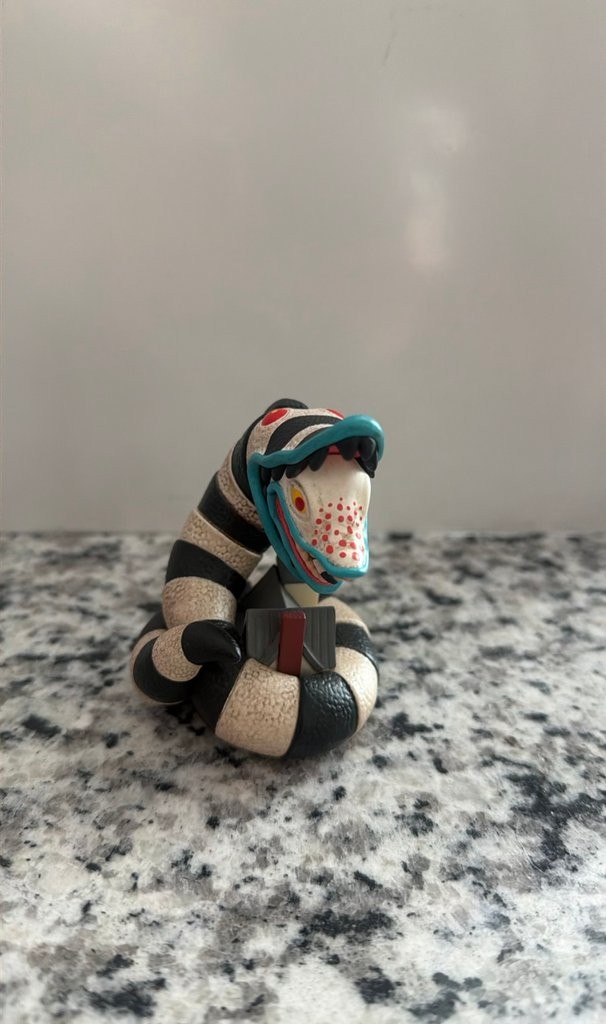 Beetlejuice Sandworm Figurine
