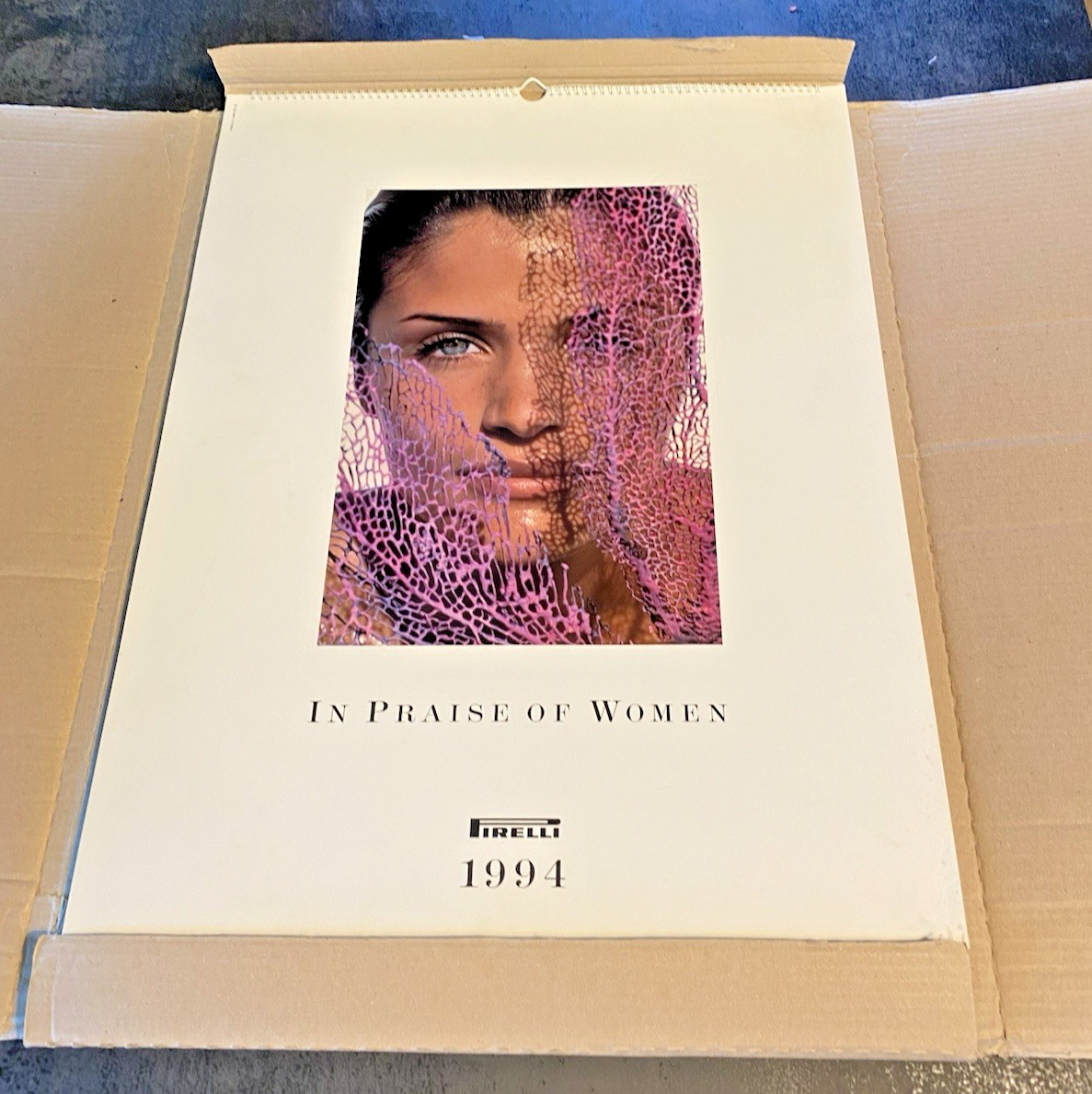 1994 Pirelli Calendar with Original Cardboard - HERB RITTS - Numbered - Nice Condition.