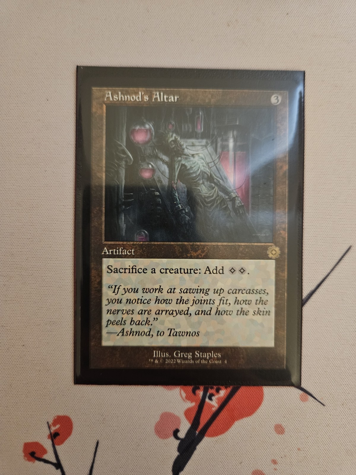 Mtg Ashnods Altar Brothers War Retro Frame