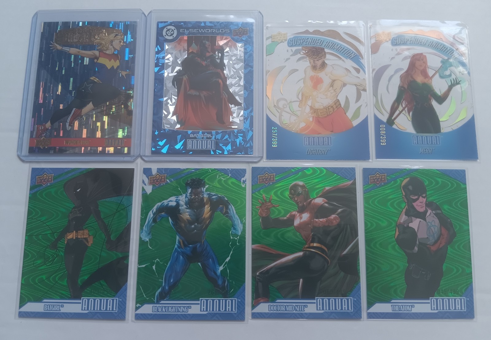 2024-25 DC Annual Retro Wave /25 Elseworlds Blue /199 Suspended Animation /399