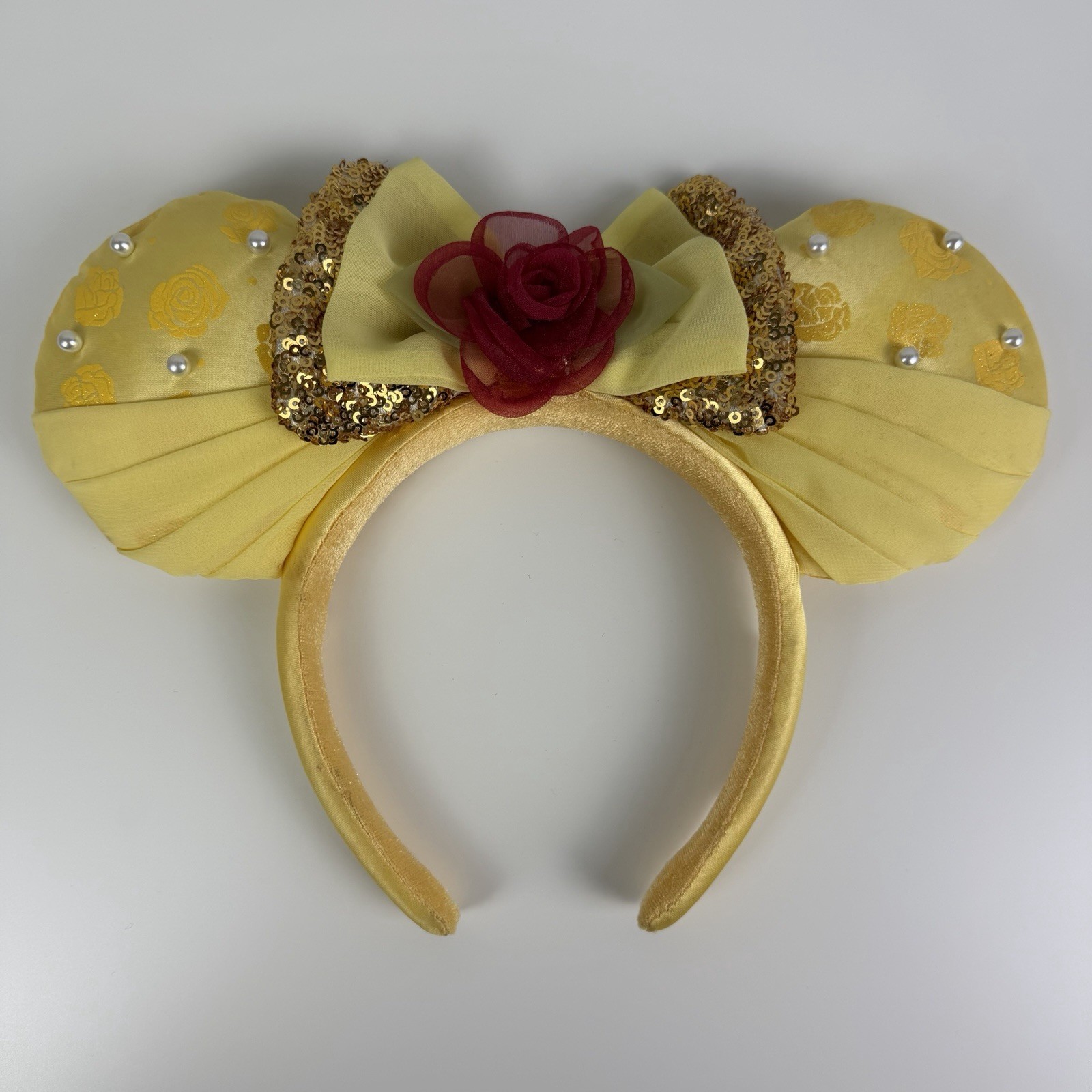 Disney Parks Authentic 2024 Belle Beauty And The Beast Ears Disney Parks Authentic 2024 Belle Beauty And The Beast Ears