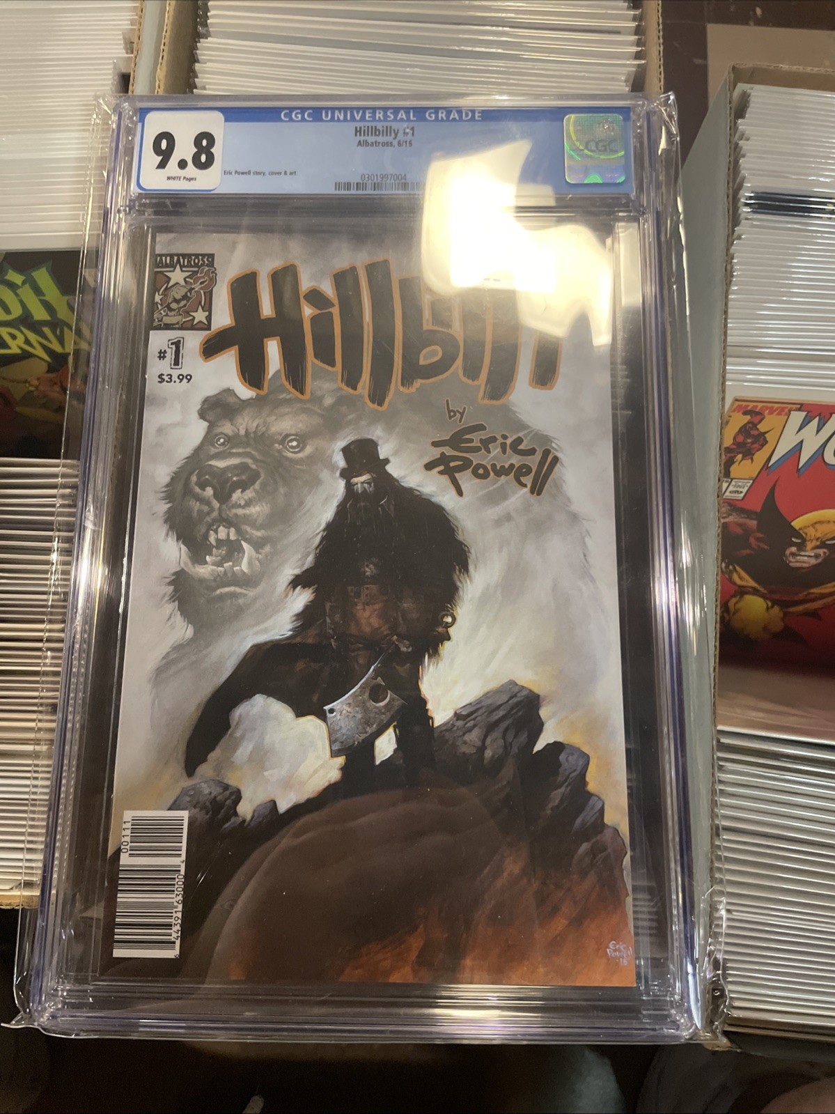Hillbilly #1/ CGC 9.8/ White Pages