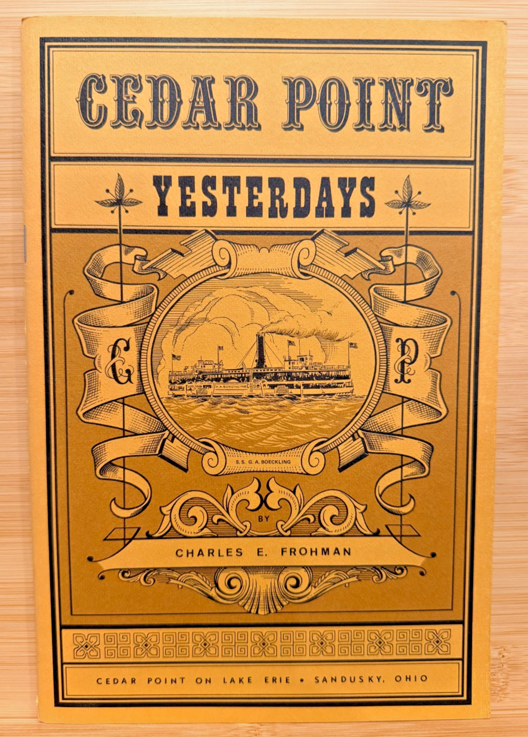 1969 Cedar Point Yesterdays Charles Frohman Ohio Historical Society Sandusky