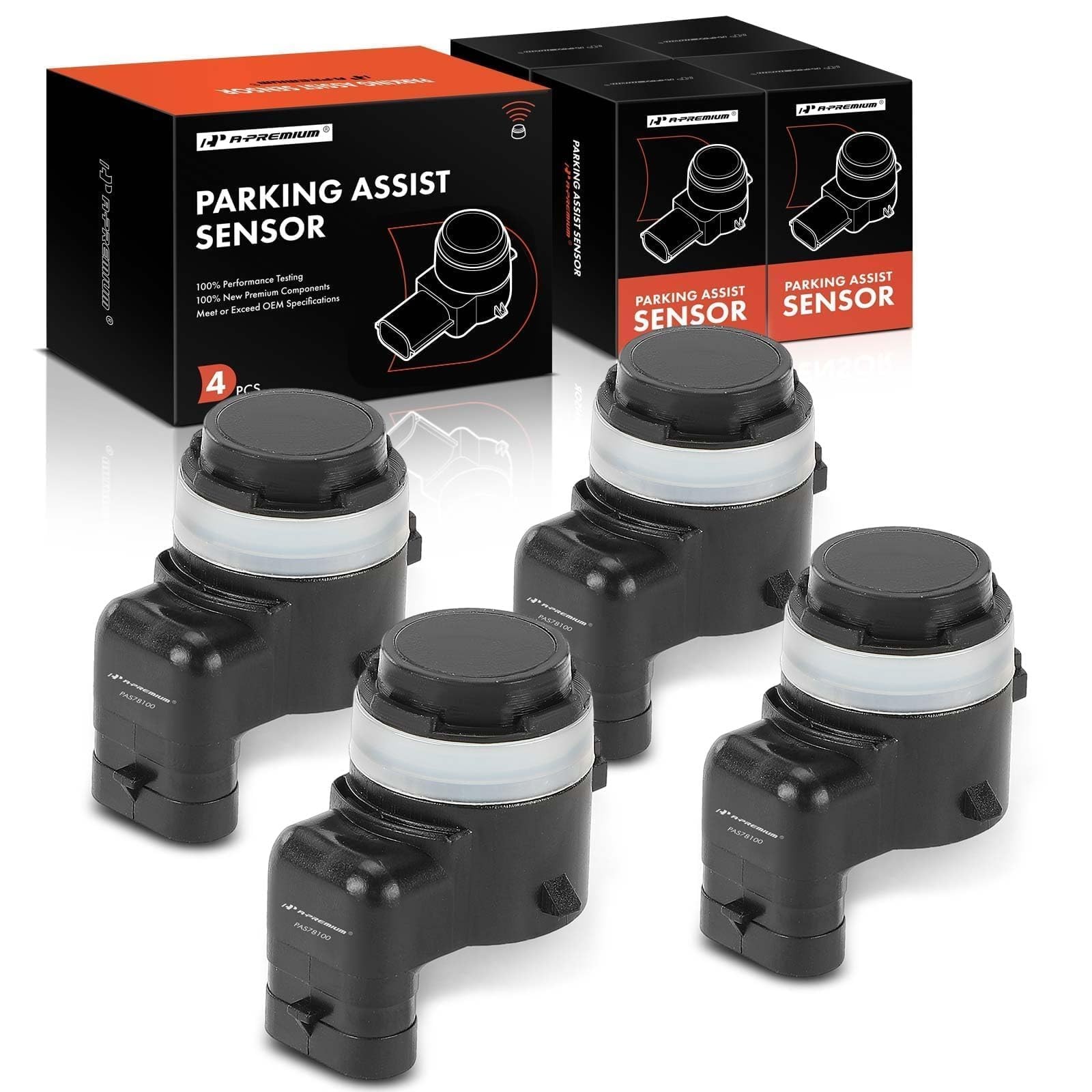 A-Premium 4PCS Parking Sensor for Ram Jeep Dodge