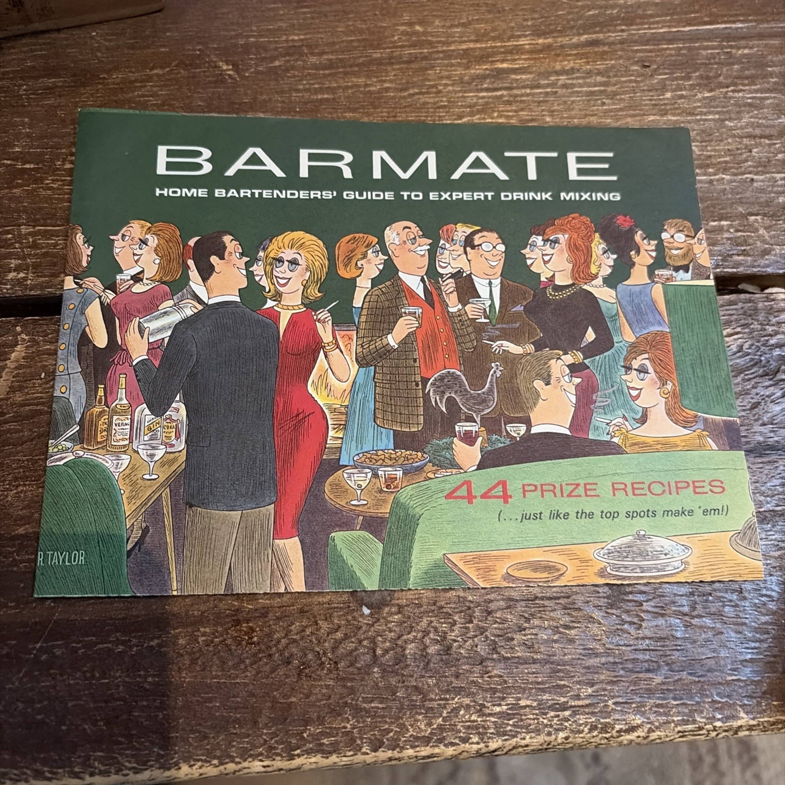 Barmate Home Bartenders Guide to Expert Drink Making 1960s Vintage Excellent