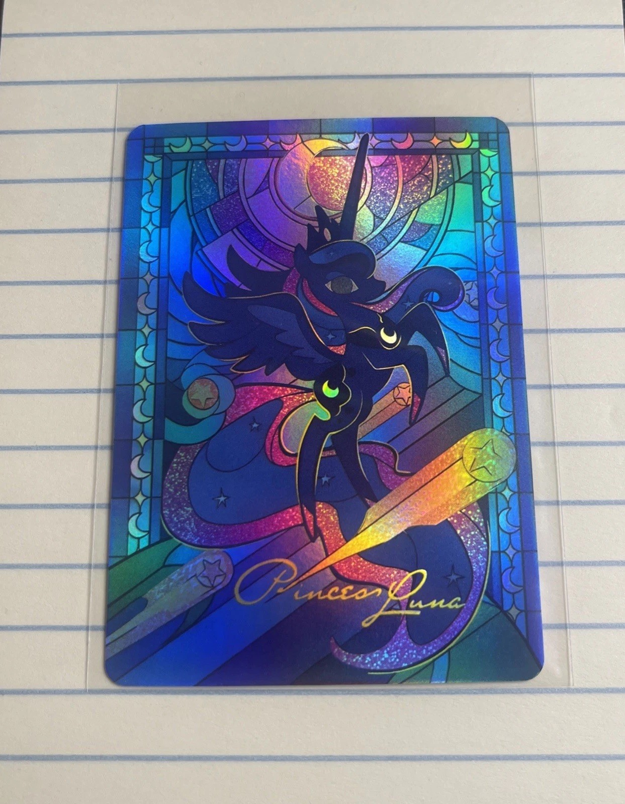 Kayou My little Pony Eternal Glory Moon vol.4 Ultimate card SC  Princess Luna