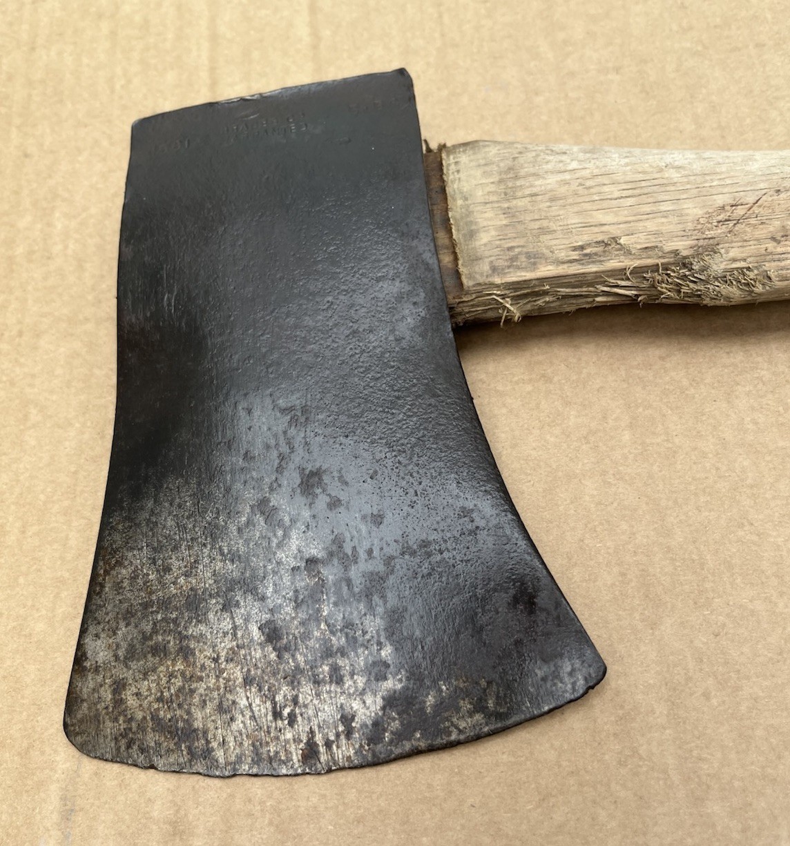 VINTAGE AXE BRADES Co 1561 WOOD AXE 5LB