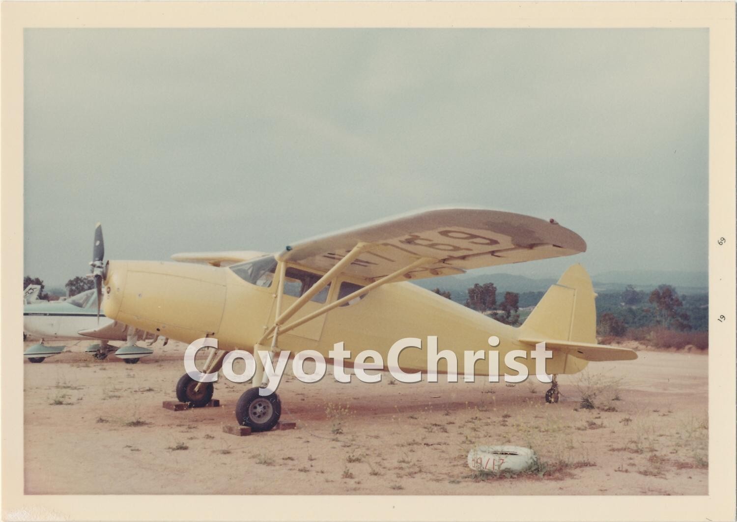 4 1960s Original Photos Fairchild 24R Ranger N7769 Monoplane at Santa Paula CA A