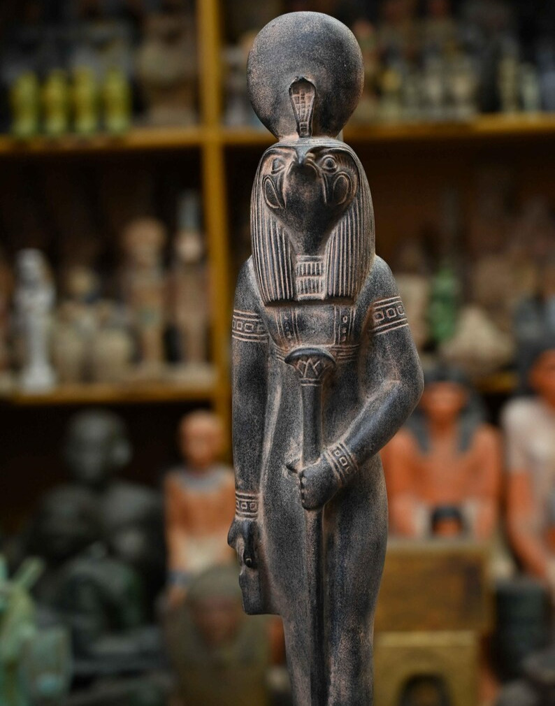 Authentic Ancient Egyptian Antique Rare God Horus Statue Figurine BC