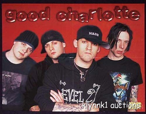 Good Charlotte Poster Centerfold 352A Chad Michael Murray on back