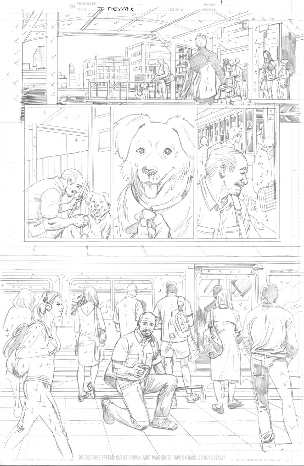 SCOT EATON Original Art. DC/HBO \