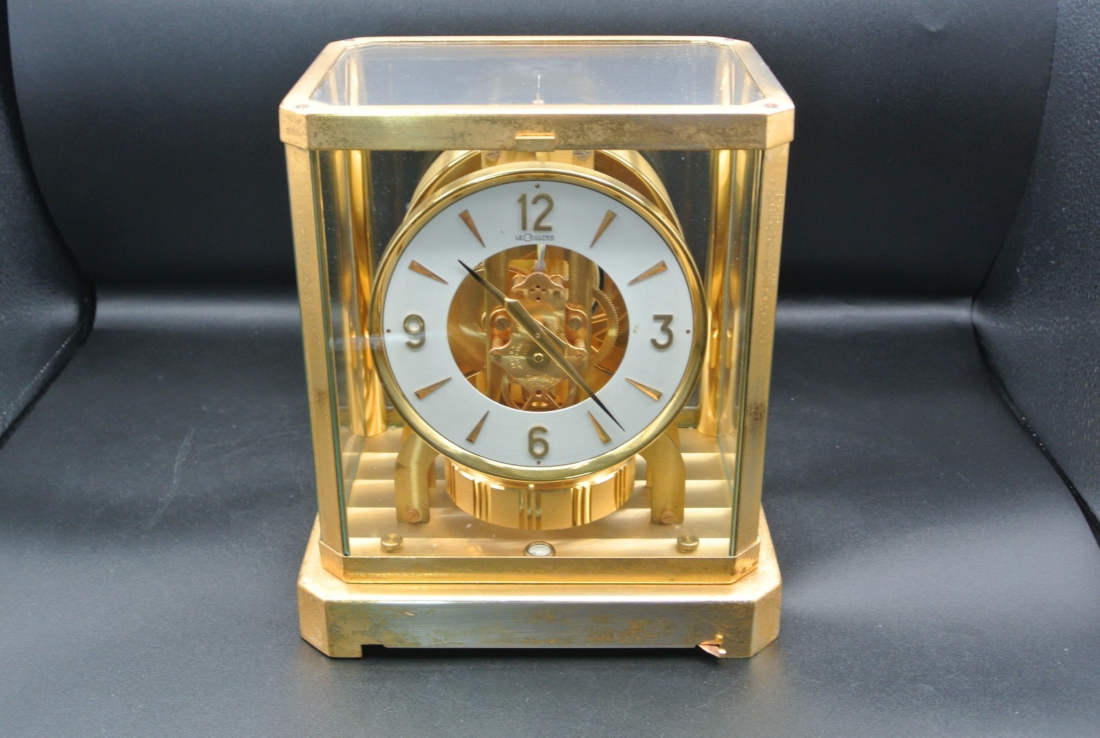 1973 Jaeger LeCoultre Atmos Clock Working, Needs Refurbishment, SWISS Retirement