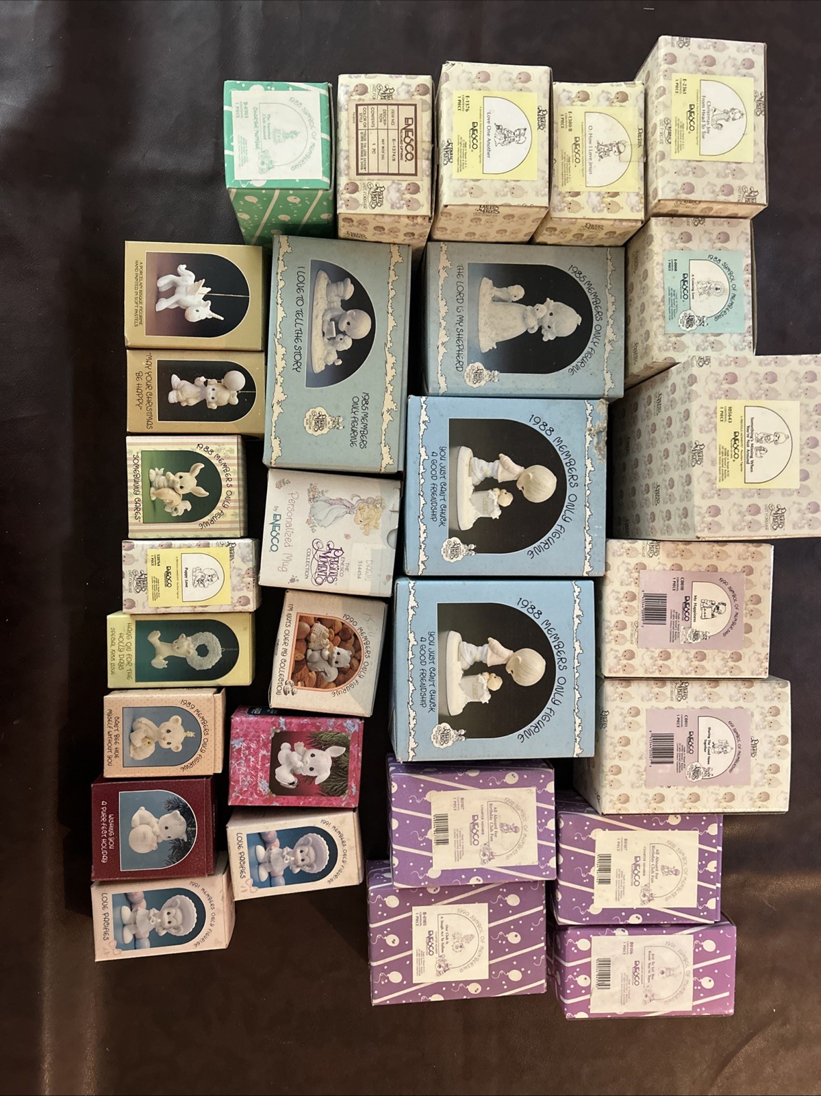 Precious Moments Lot Of 29 Vintage  1978 To 1992