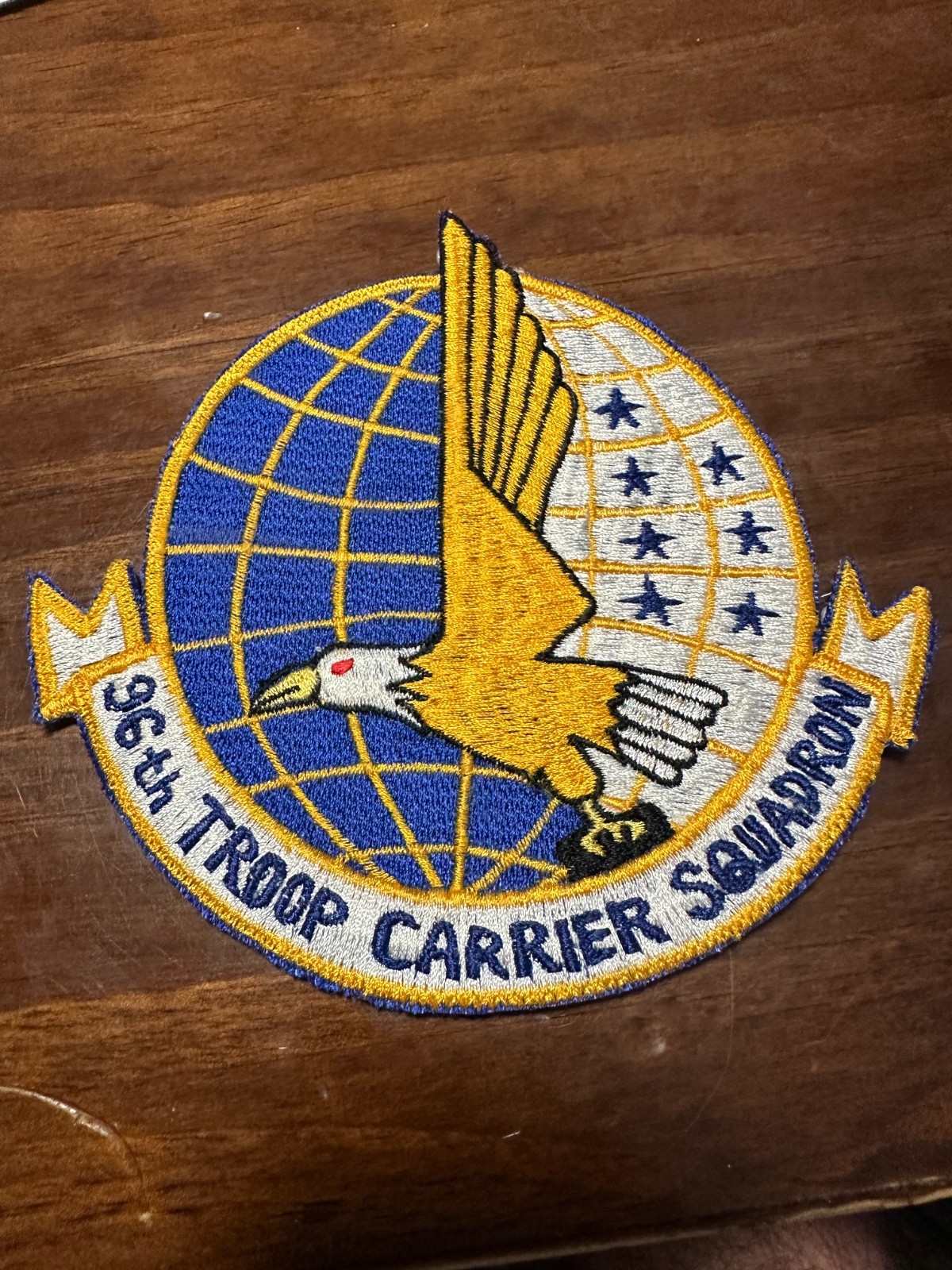 Vintage USAF 96th Troop Carrier Squadron Patch