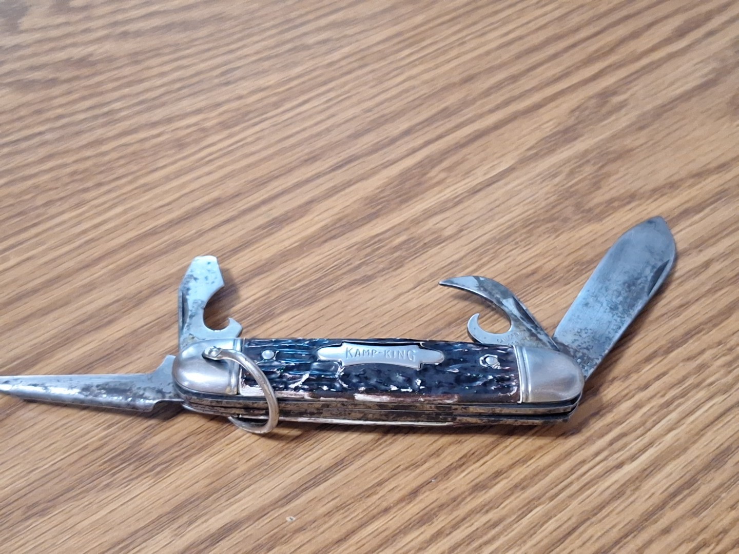 Vintage USA 1936-1952 Imperial Prov RI Camp 4-Blade Folding Pocket Knife