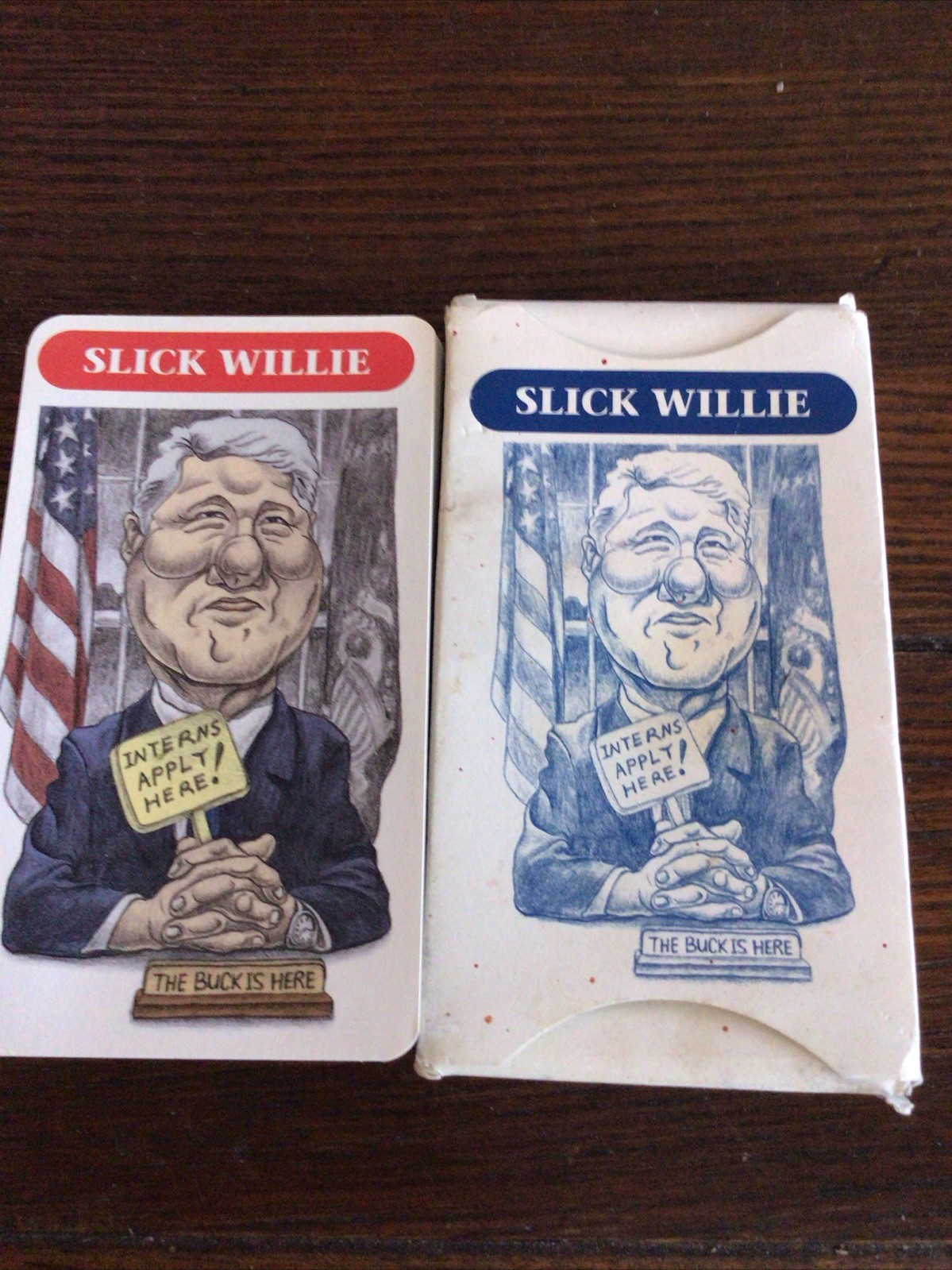 Slick Willie Card Game