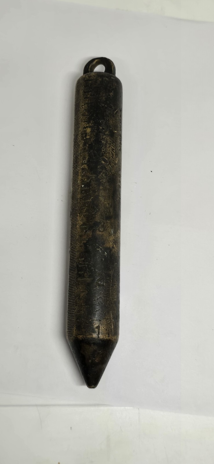 VINTAGE  6” BRASS METAL LUFKIN 590 G PLUMB BOB 590G
