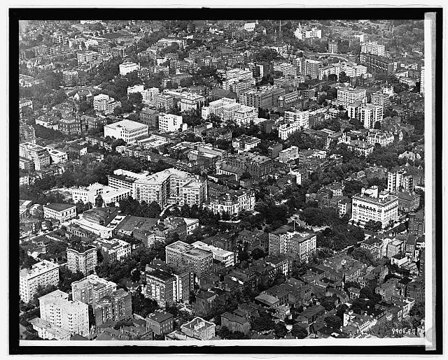 Photo:Washington DC 1921 Aerial View Cityscape District of Columbia