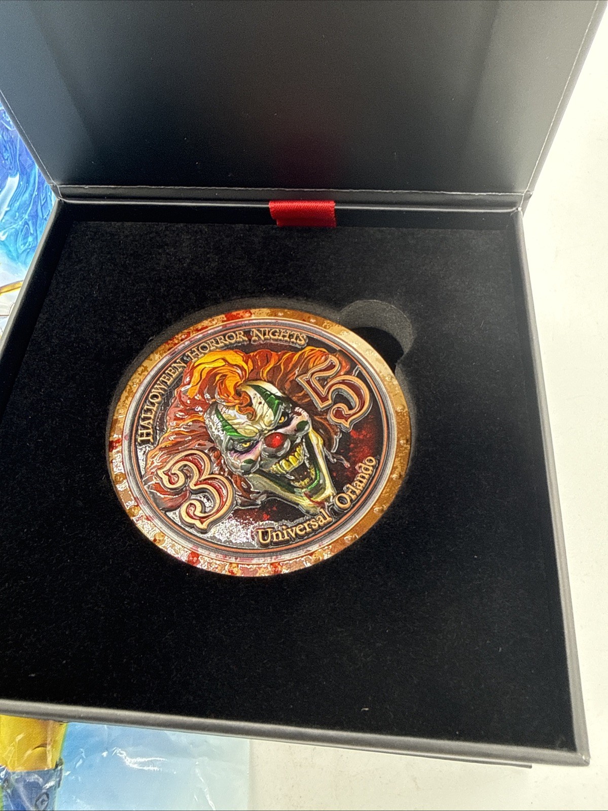 Halloween Horror Nights 35 Limited Edition Jack the Clown and Dr. Oddfellow Coin