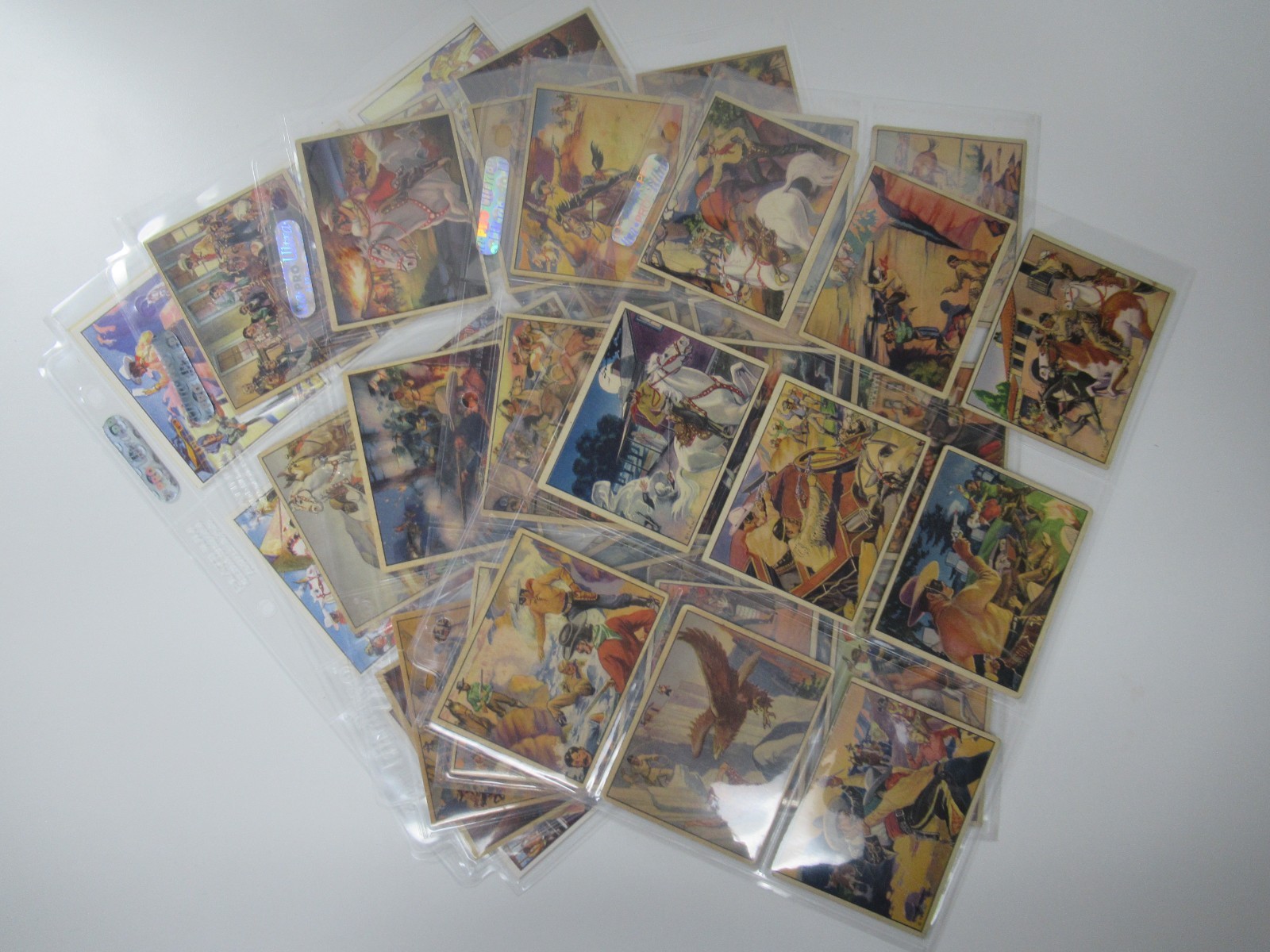 1940 Gum Inc. Lone Ranger  Complete Set of 36 Cards + Reprint Set 37-48