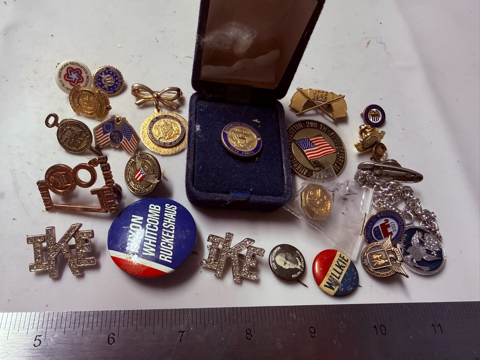 Collection Lot Great Variety Vintage + Modern Political Government Jewelry - H16 Collection Lot Great Variety Vintage + Modern Political Government Jewelry - H16