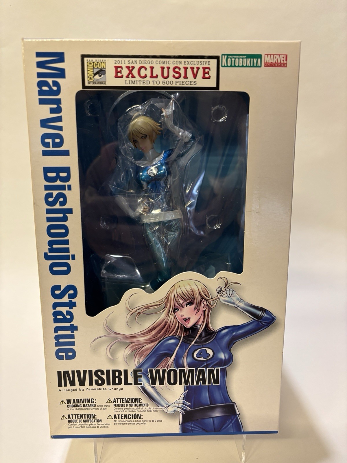 Invisible Woman Limited Edition SDCC 2011 - Kotobukiya Bishoujo Invisible Woman Limited Edition SDCC 2011 - Kotobukiya Bishoujo