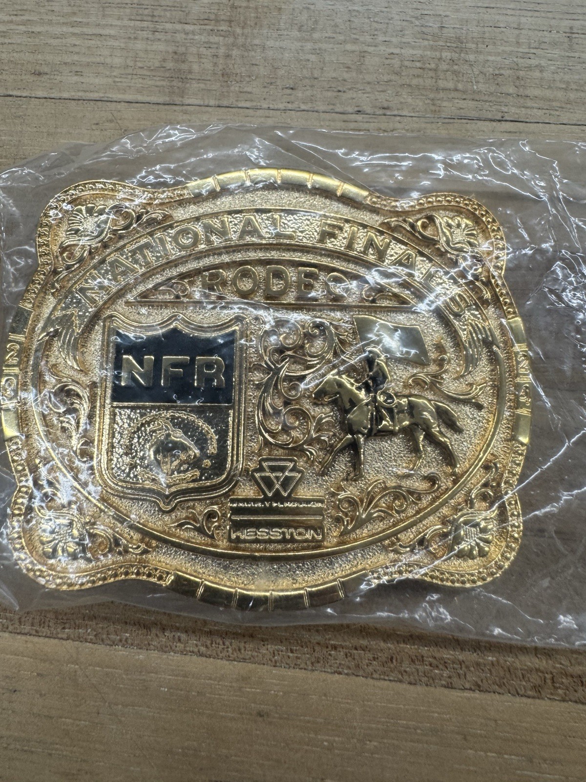 Brand New Men's 2024 NFR Gold Buckle