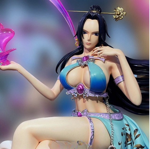FL Studio Boa·Hancock One Piece Statue Figure Anima Model Collection H35cm
