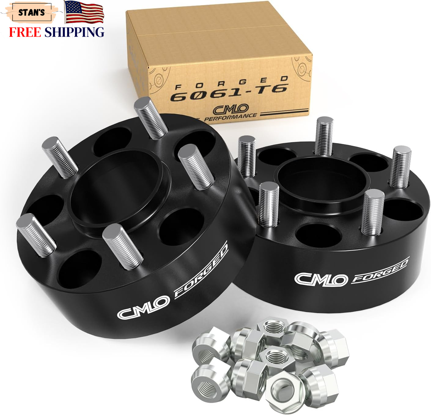 50mm 2 Inch Hubcentric Black Wheel Spacers 5 x 115 Compatible For Dodge Charger 50mm 2 Inch Hubcentric Black Wheel Spacers 5 x 115 Compatible For Dodge Charger