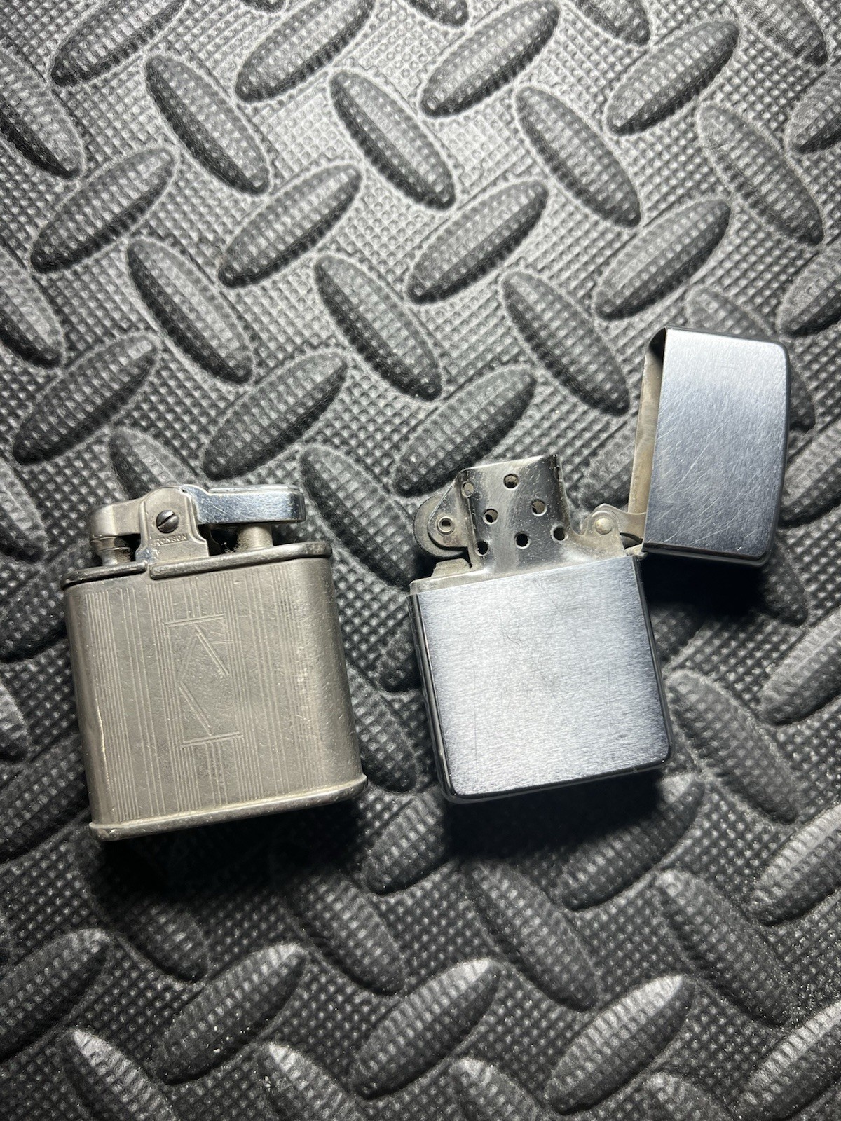 Vintage Lighter lot (2). Old Zippo And Ronson Lighters Found In Attic. 1967 
