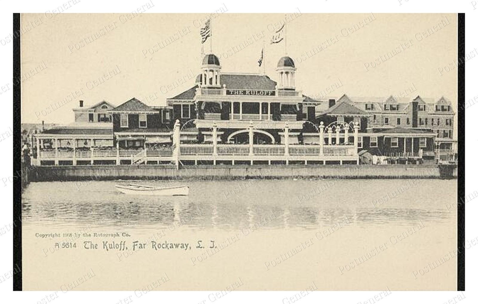 Far Rockaway New York The Kuloff Standard Postcard COPY RPPC