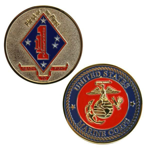 1st Battalion 1st Marines Coin 1st Battalion 1st Marines Coin