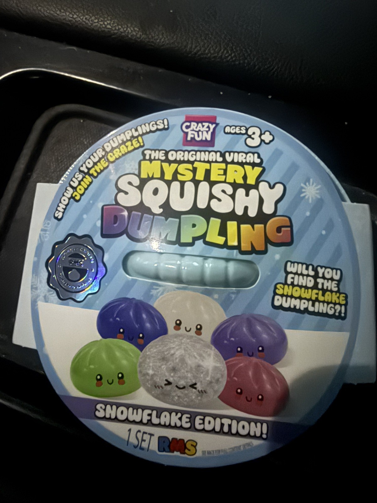 SEALED RMS Mystery Squishy Dumpling Snowflake Edition Lot of 12