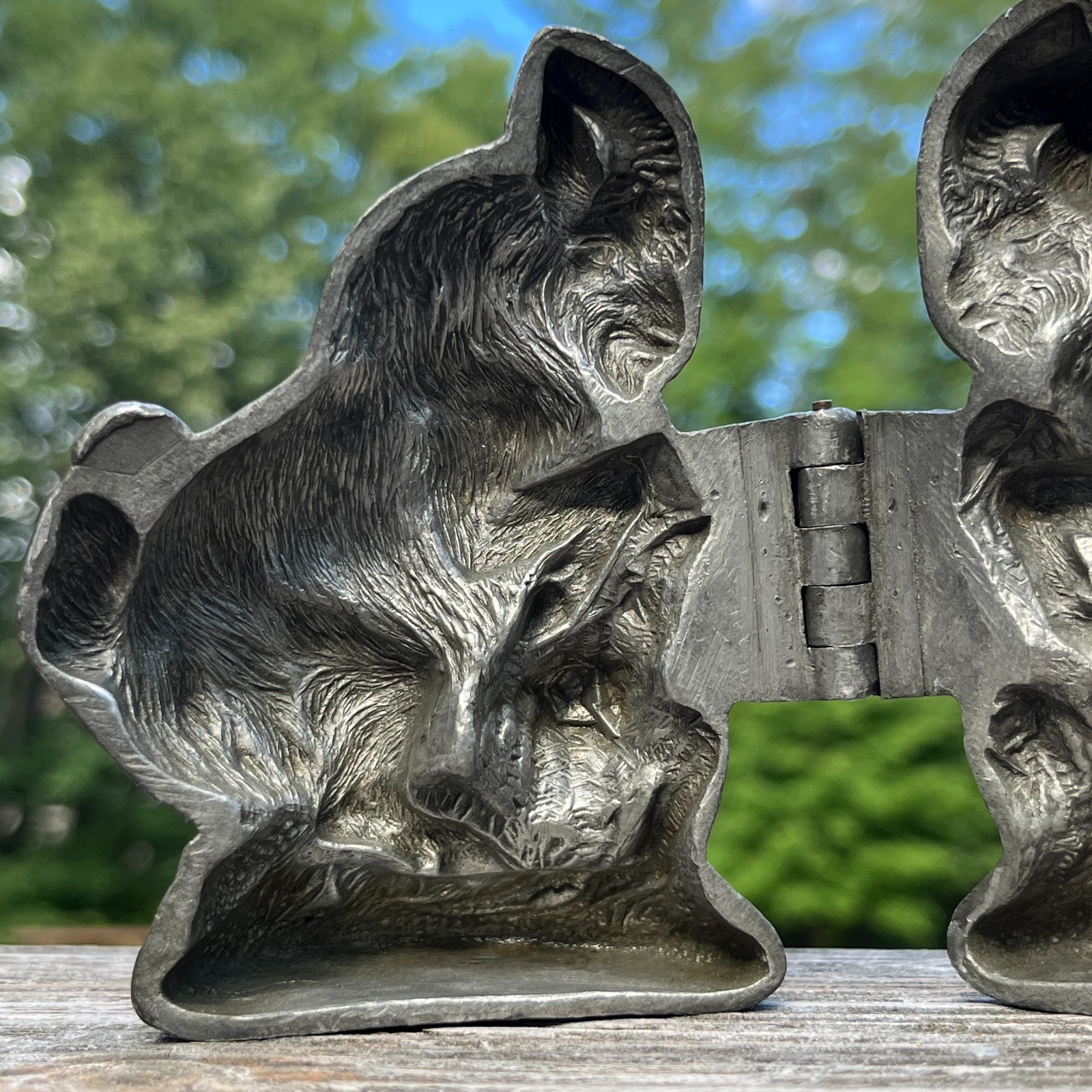 E& Co NY Baphomet Goat of Mendes Antique Pewter Ice Cream Butter Chocolate Mold
