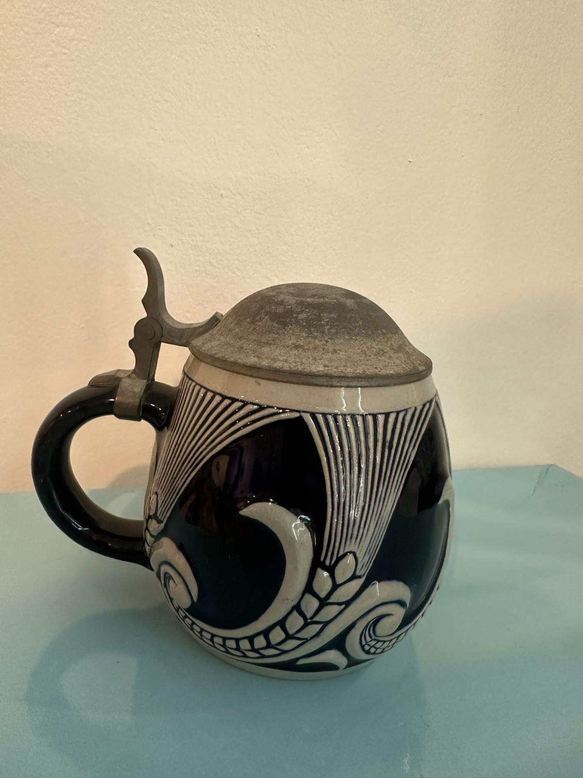 Reinhold Merkelbach Stein Antique early 1900s Art Deco Design